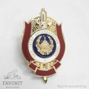 Нагрудной знак МВД КР-ішкі істер органдарының үздігі