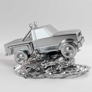 Подарок для автолюбителя: Сувенир "Пикап на высоте"